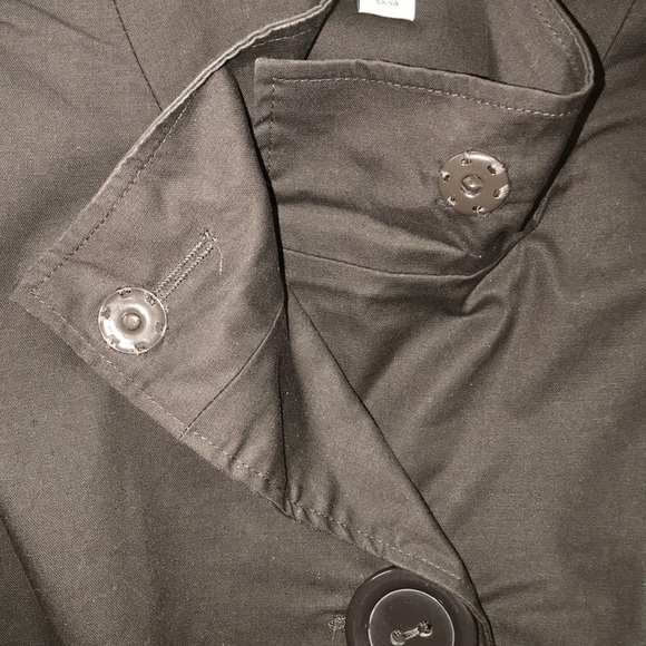 Coldwater Creek black trouser style jacket large - Picture 4 of 6